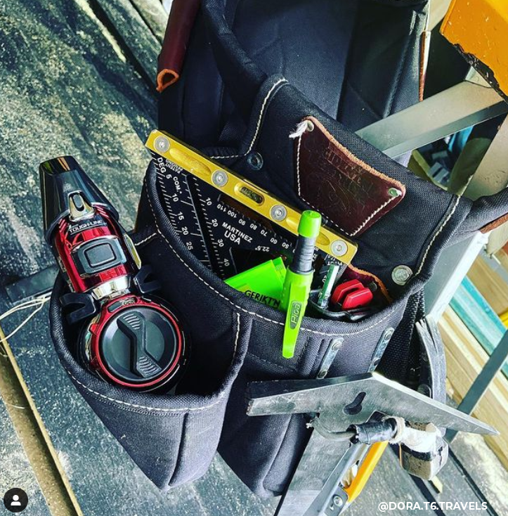 Edc Pouch Portable Tool Belt Multi Pocket Storage Bag Carpenter