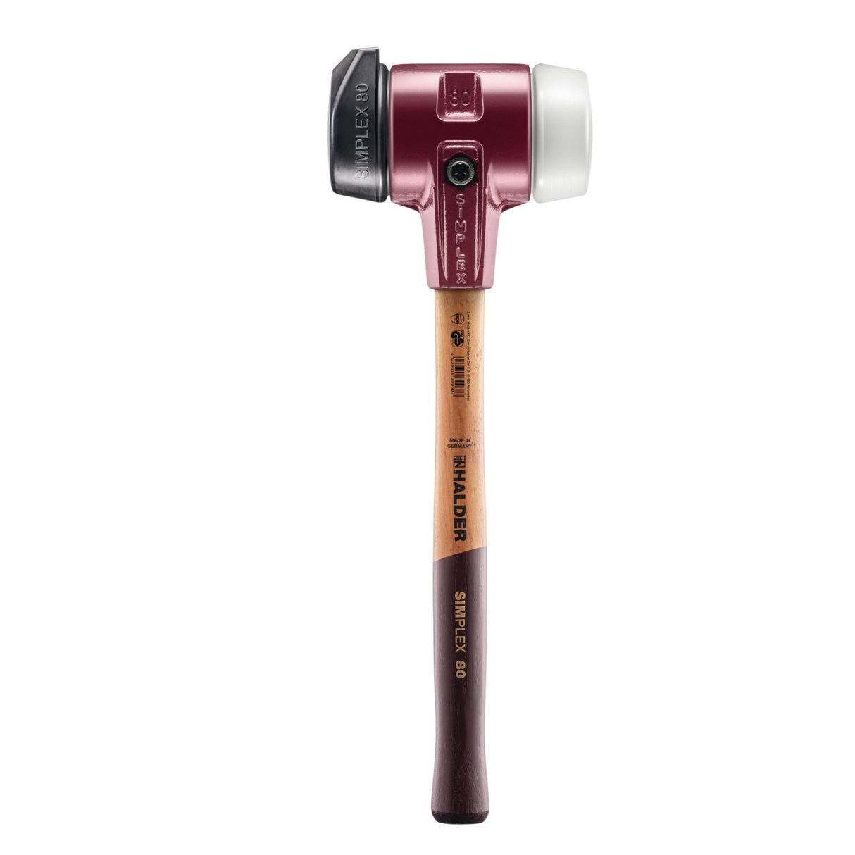 Halder | Simplex Mallet with Stand Up - 40cm Handle | Super-Plastic & Rubber