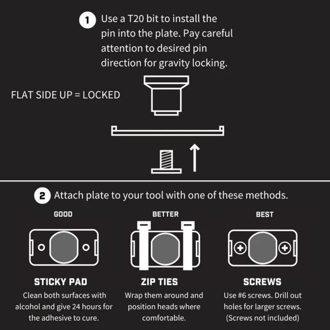 Holstery | PinPal Pro | Universal Gravity Locking Tool Holster