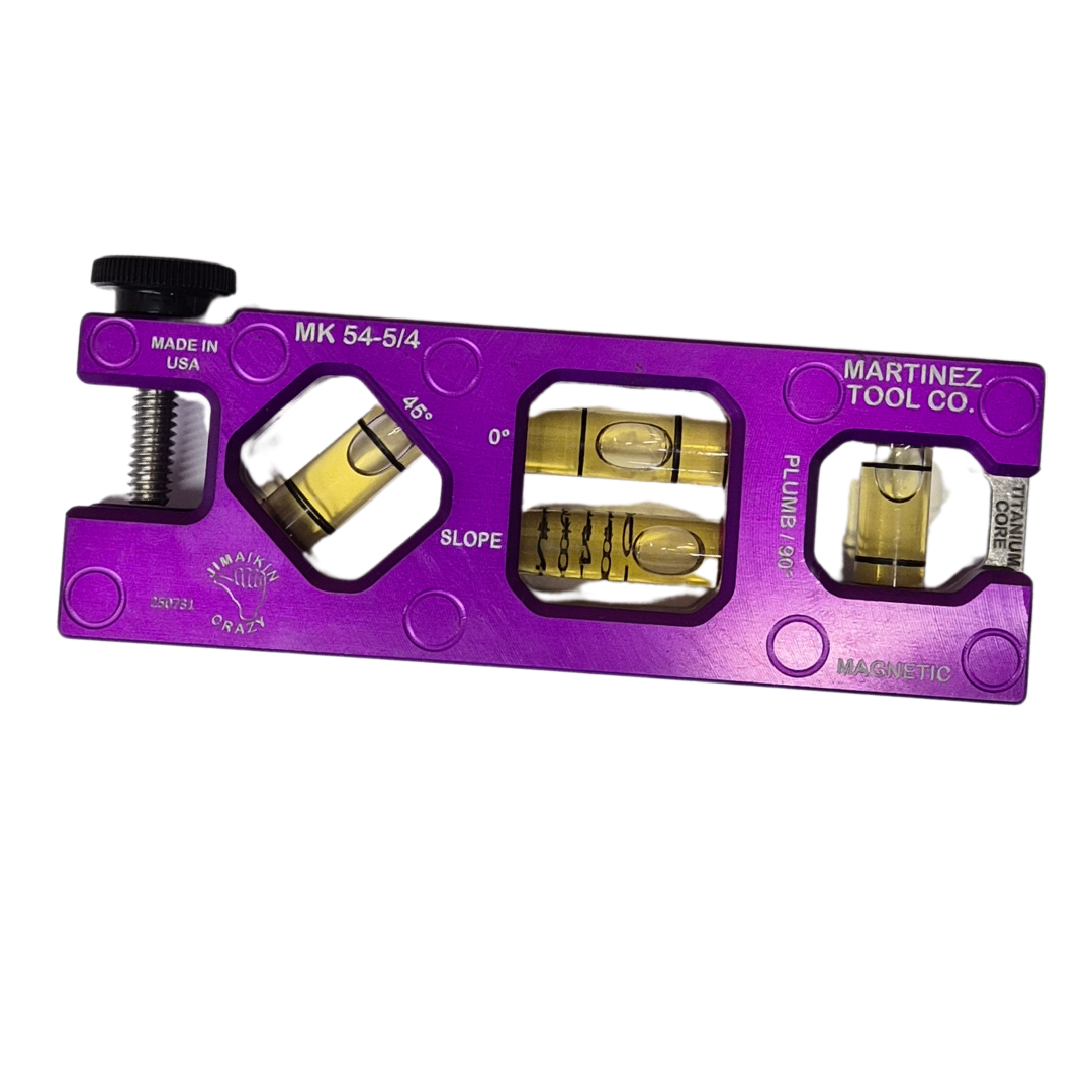 Martinez Tools | 5" Titanium Magnetic Torpedo & Conduit Level