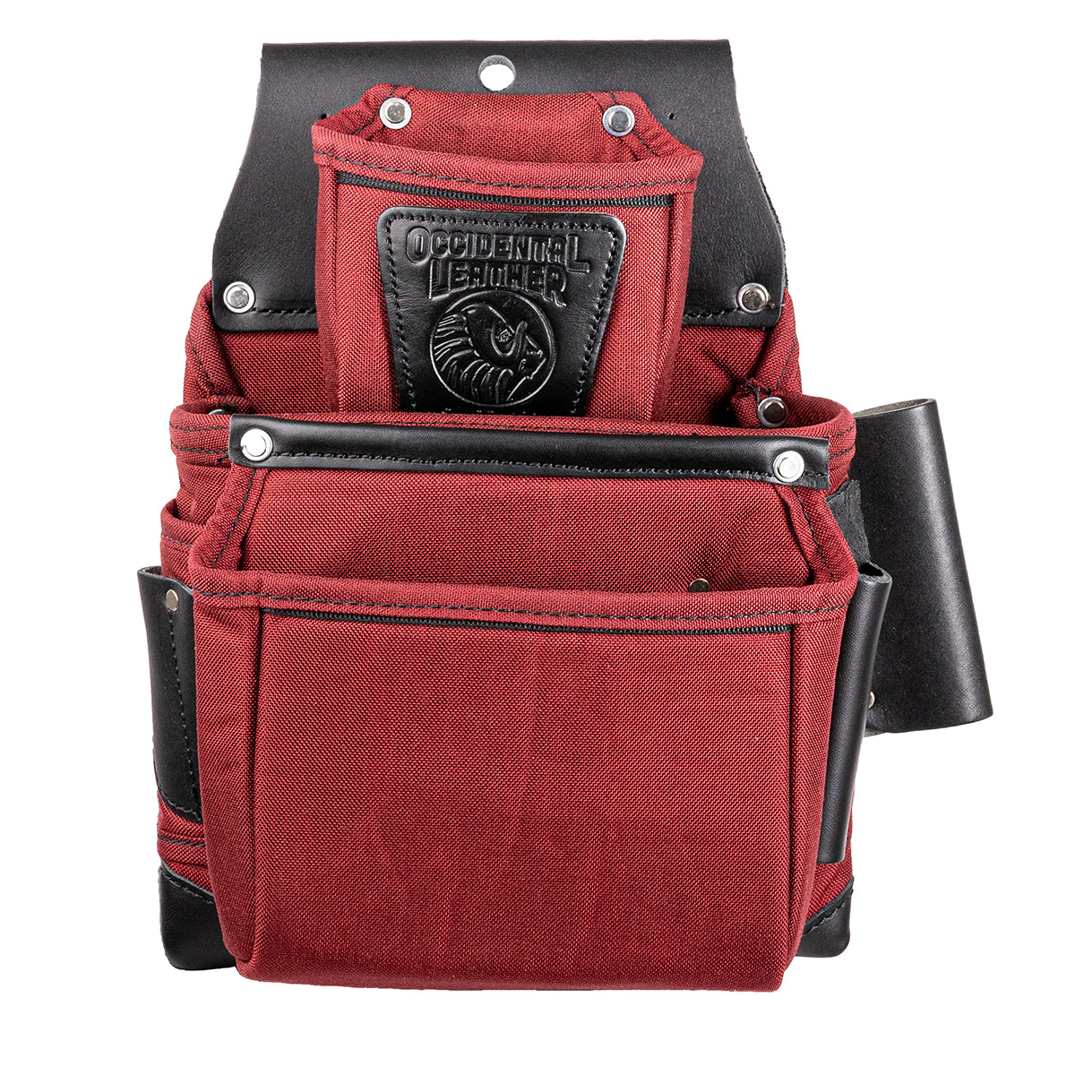 Occidental Leather Toolbelts | R8060 Oxylights 3 pouch fastener bag - Red & Black