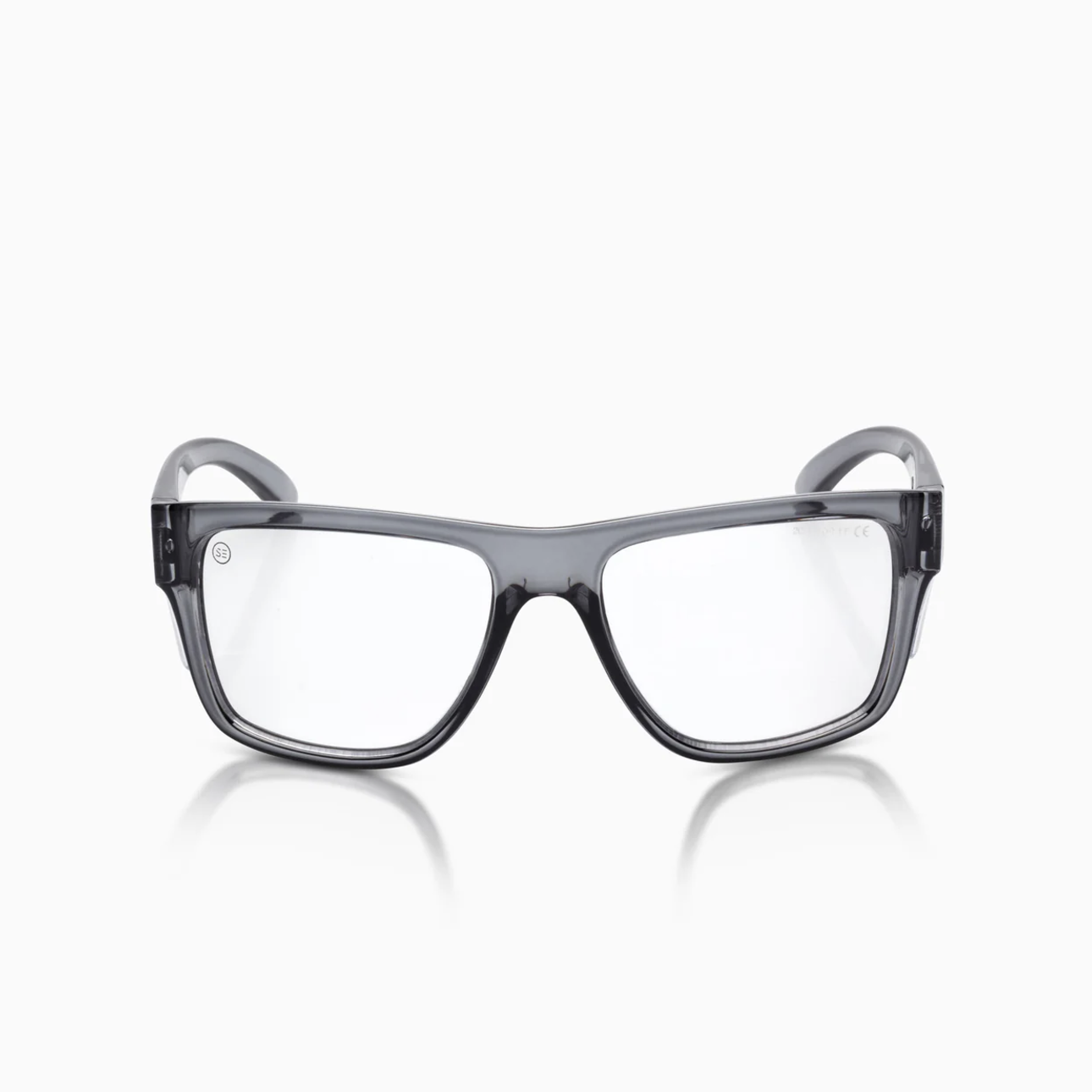 Salus Eyewear | Nova - Smoked Frame - Clear Lens