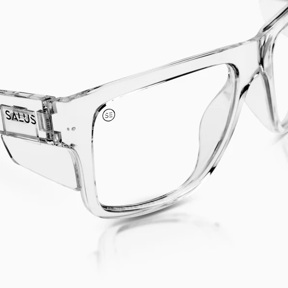 Salus Eyewear | Nova - Clear Frame - Clear Lens
