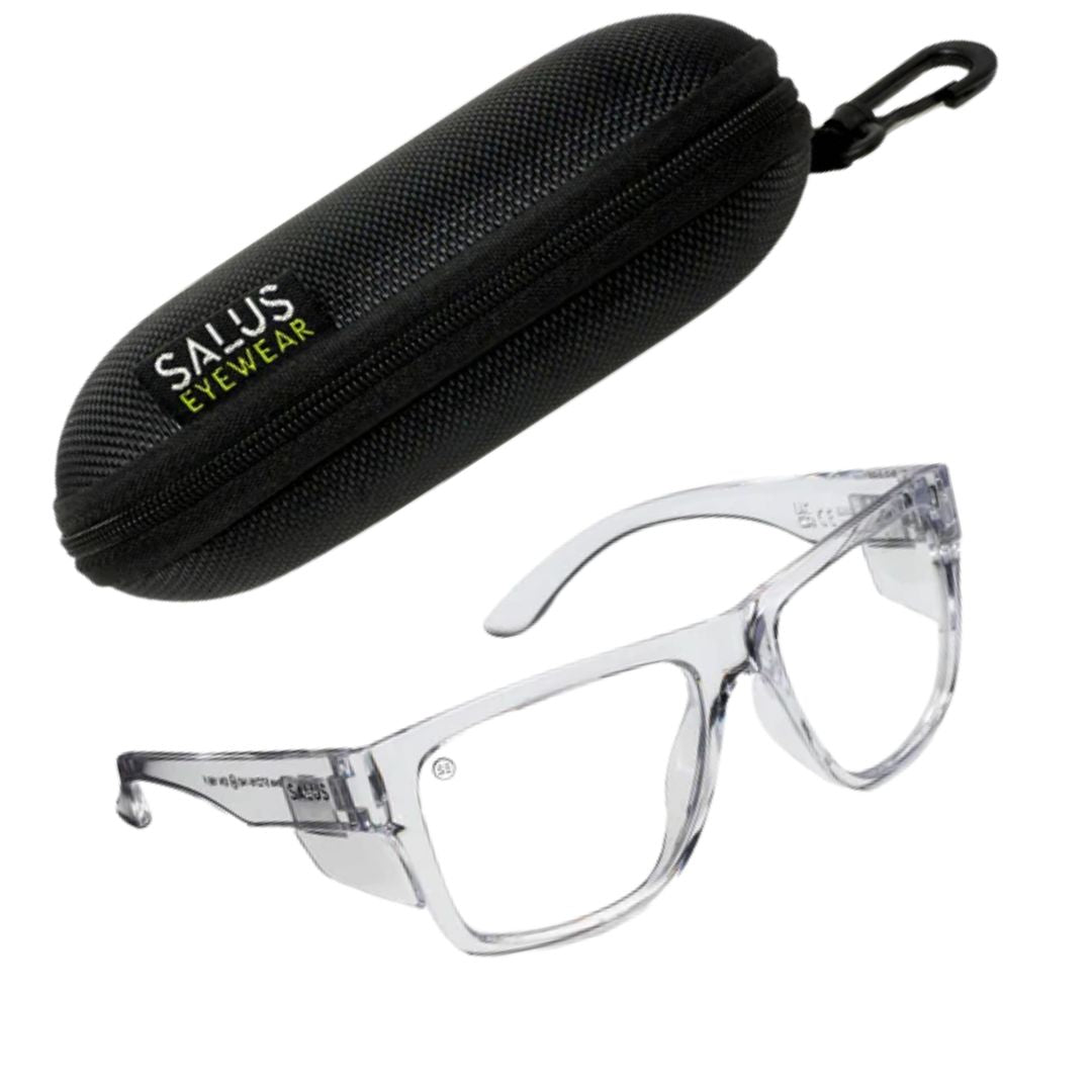 Salus Eyewear | Nova - Clear Frame - Clear Lens