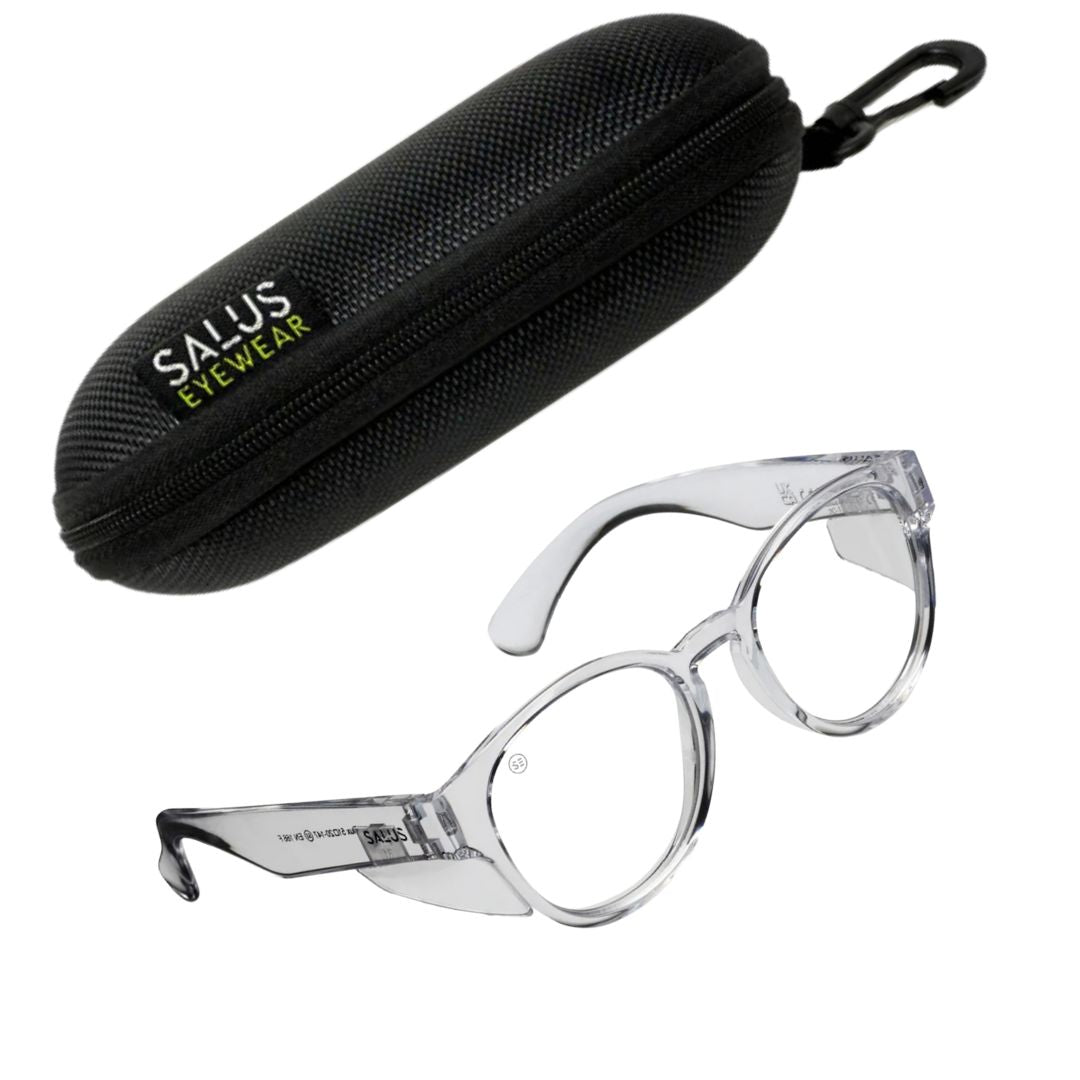 Salus Eyewear | Flux - Clear Frame - Clear Lens