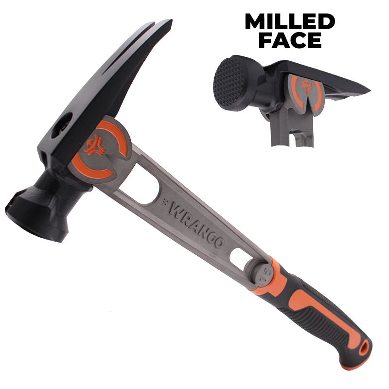 Wrango Tools | 15oz Titanium Framing Hammer Steel Head