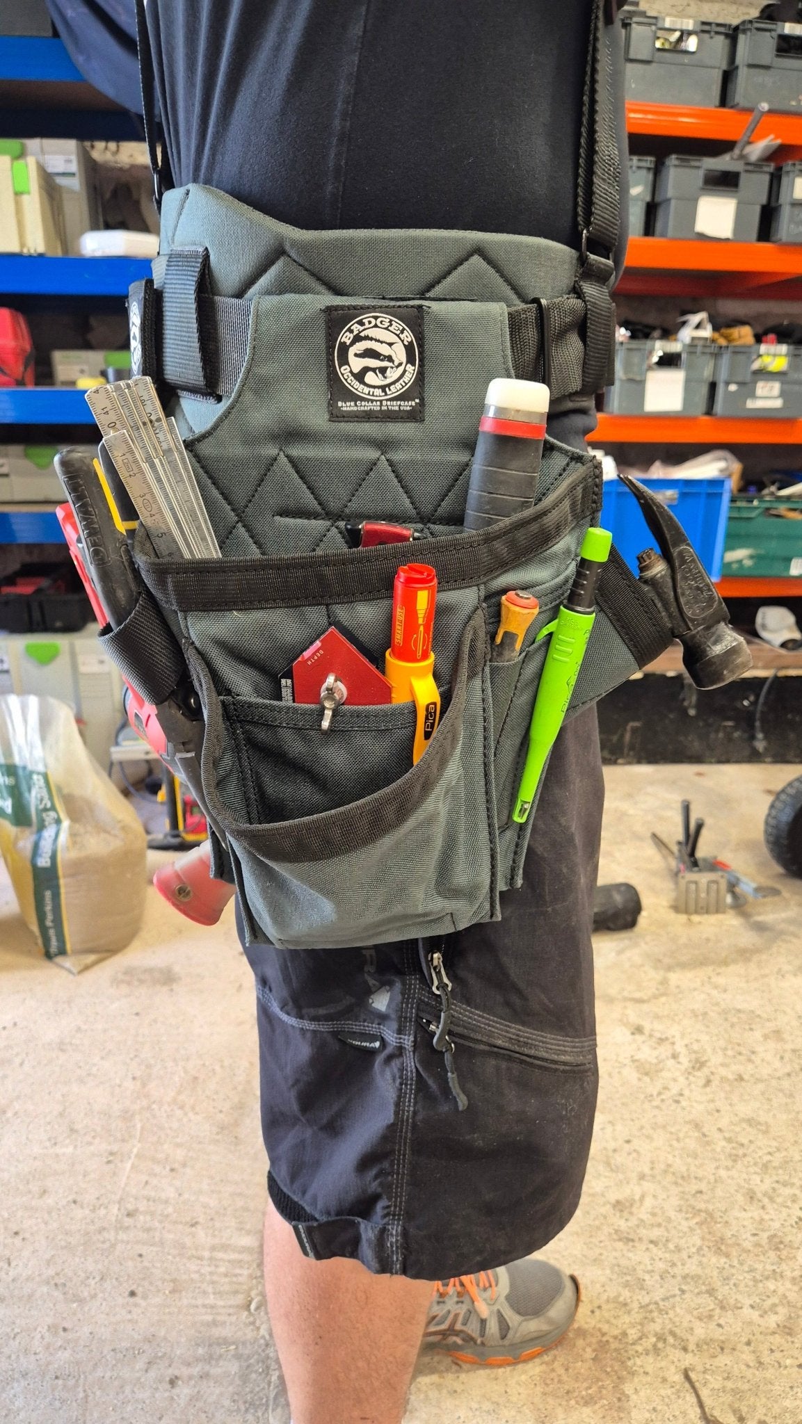 Badger Toolbelts | Trimmer Tool Bag | Left Hand - Badger ToolbeltsTF Tools Ltd