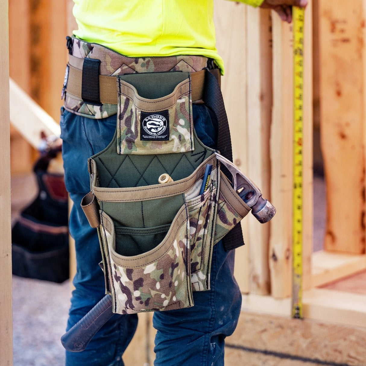 Badger Toolbelts x Made to Order | Carpenter Side-By-Side Tool Belt Setup - Inside-Out - Badger ToolbeltsTF Tools Ltd