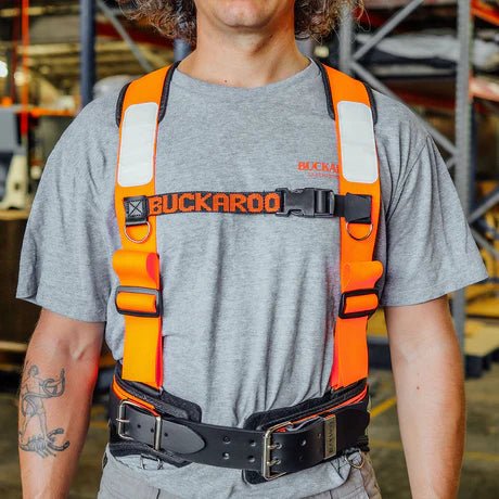 Buckaroo Toolbelts | Shoulder Braces - Olive - Buckaroo ToolbeltsTF Tools Ltd