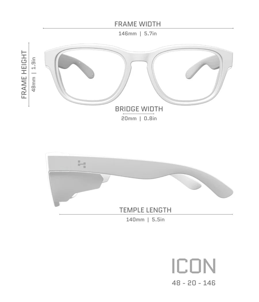 Hyspecs Eyewear | Icon Clear UV400 Lens - Hyspecs EyewearTF Tools Ltd