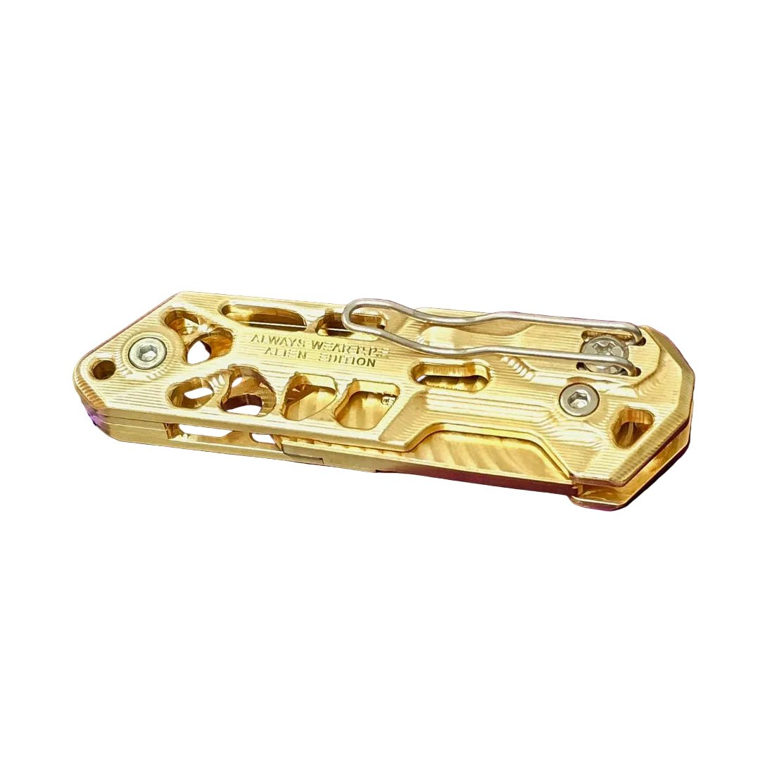 Kinetic Customs | Brass Alien Edition Utility Tool - Kinetic CustomsTF Tools Ltd