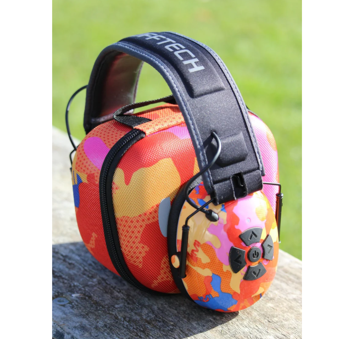 Mufftech | Orange Roughy Bluetooth Earmuffs - MufftechTF Tools Ltd