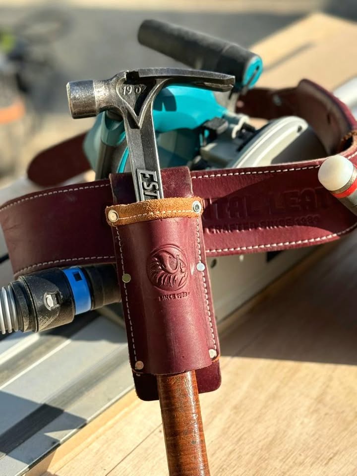 Occidental Leather Toolbelts | 5518 - No Slap Hammer holder - Occidental LeatherTF Tools Ltd