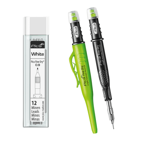 Pica | DRY Precise 0.9mm Fine Pencil & leads Bundle - PicaTF Tools Ltd
