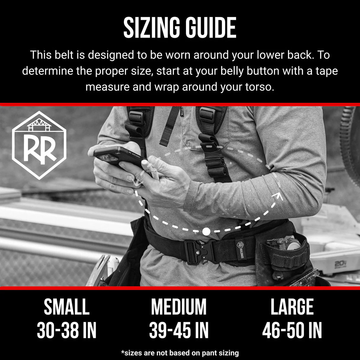 RR Buildings | Padded Toolbelt - RR Buildings ToolbeltTF Tools Ltd