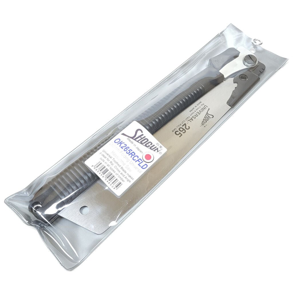 Shogun | Japanese Folding Pull Saw For Rip Cuts 265mm Length - ShogunTF Tools Ltd