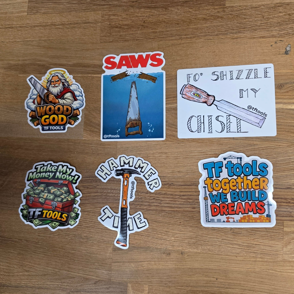 TF Tools | Sticker Pack 1 - TF ToolsTF Tools Ltd