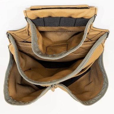 Badger Toolbelts | Carpenter Fastener Bag Side x Side - Badger ToolbeltsTF Tools Ltd