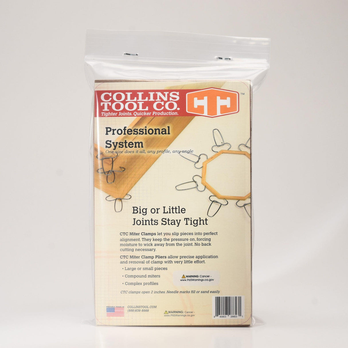 Collins Miter Clamp Professional Kit - Collins Tool CoTF Tools Ltd