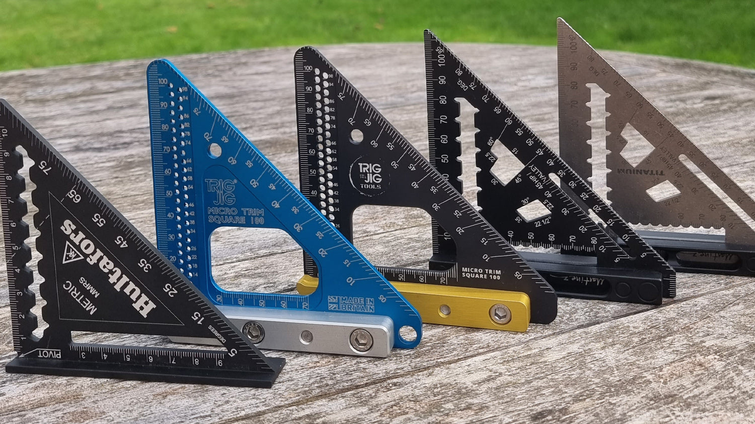 Micro Square Comparisons - Hultafors, Martinez & TrigJig – TF Tools Ltd