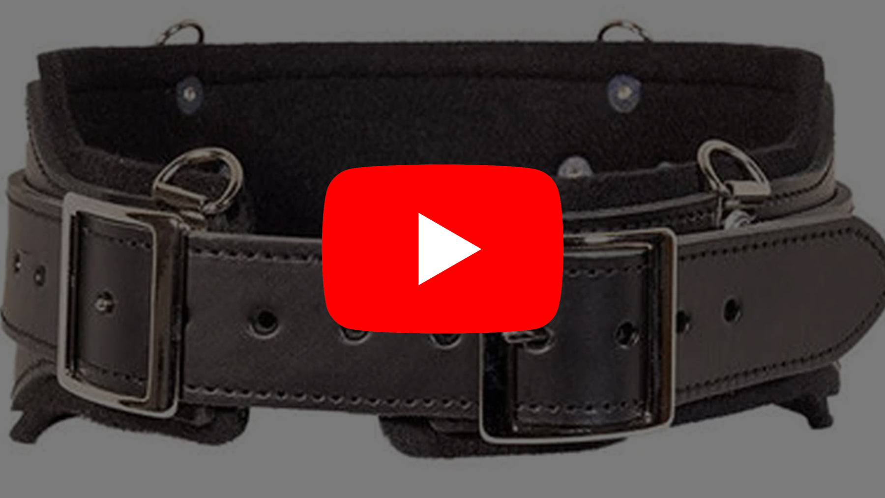 New YouTube Video - Occidental Leather 5135 Comfort Belt Overview - TF Tools Ltd
