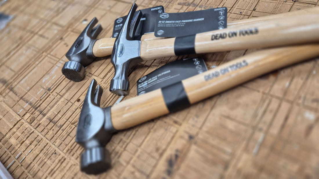 NEW Wooden Handle Hammer Range form Dead On Tools 🔨