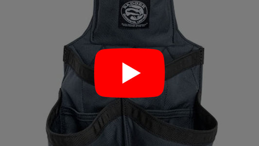 New YouTube Video - Badger Fastener Bags - Trimmer v. Carpenter - TF Tools Ltd