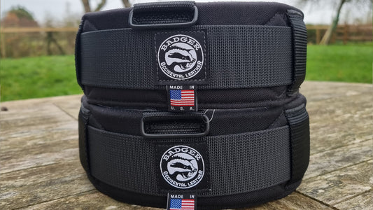 New Badger Toolbelts 3.5" Straight Belt Black