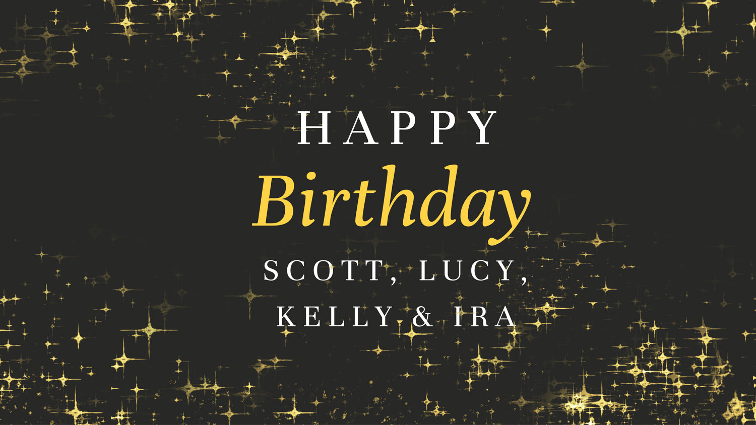 Have a Birthday treat on us!!