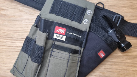 How to attach your DiamondBack Hammer Holster and Flat Bar Holster - TF Tools Ltd