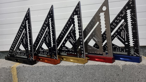 Martinez Titanium Squares Pry bar Stair Gauges TF Tools Ltd