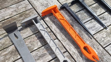 Nail Puller Comparisons - Martinez Tools, Hultafors, Dead On, Boss Hammers, Asahi and Mokuba