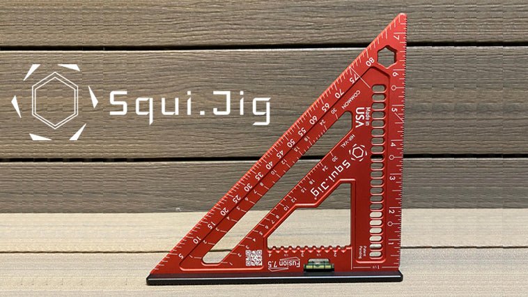 NEW SquiJig Fusion 7.5inch Metric Rafter Square - TF Tools Ltd