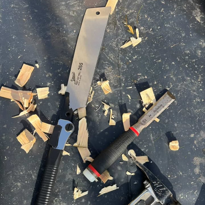 Shogun | Japanese Folding Crosscut Pull Saw 265mm Length