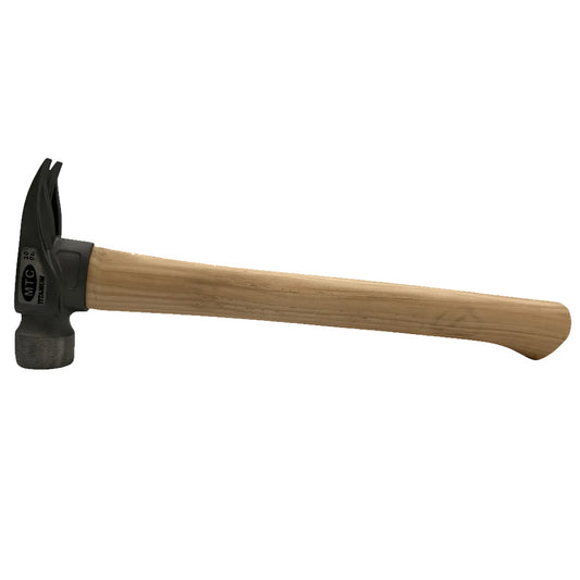 MTC Tools | 14" Titanium Head O Nose Finish Wood Handle