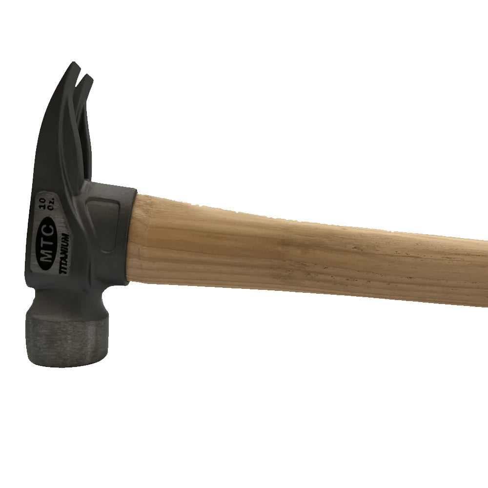 MTC Tools | J4 10oz 14" Titanium Head D Nose Finish Wood Handle