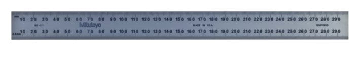 Mitutoyo | Imperial/Metric Rules