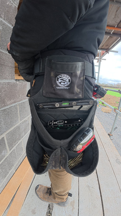 Badger Toolbelts | Carpenter Fastener Bag Side x Side