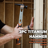 Wrango Tools | 15oz Titanium Framing Hammer Steel Head