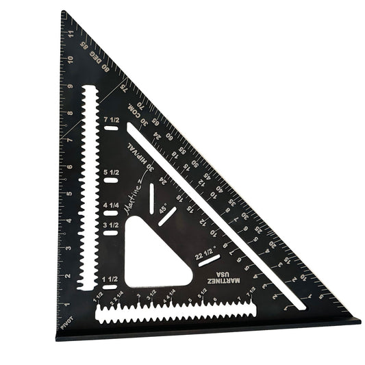 Martinez Tools | Precision 12-inch Aluminium Rapid Square | Metric