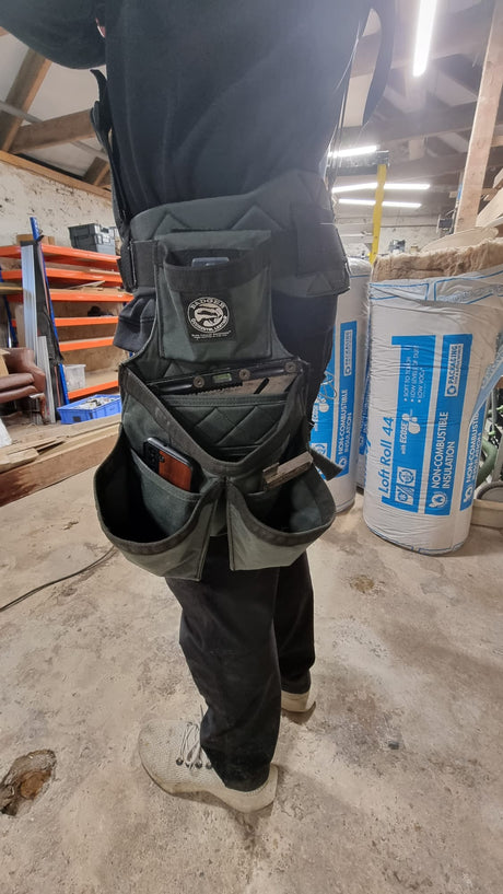 Badger Toolbelts | Carpenter Fastener Bag Side x Side