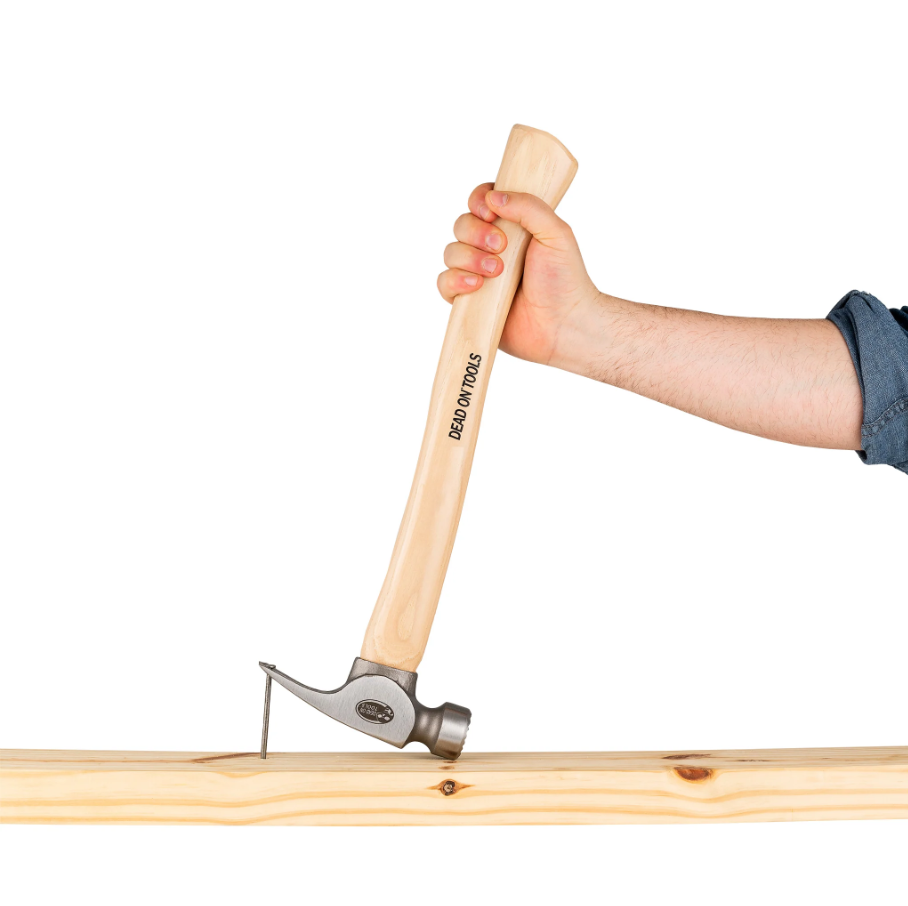Dead on Tools | 23oz. Milled Face California Framing Hammer