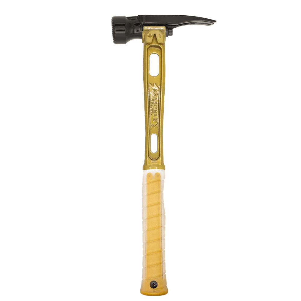 Martinez Tools | M1 15oz Goochi Titanium Framing Hammer - Goochi / Milled /  Straight / Assembled