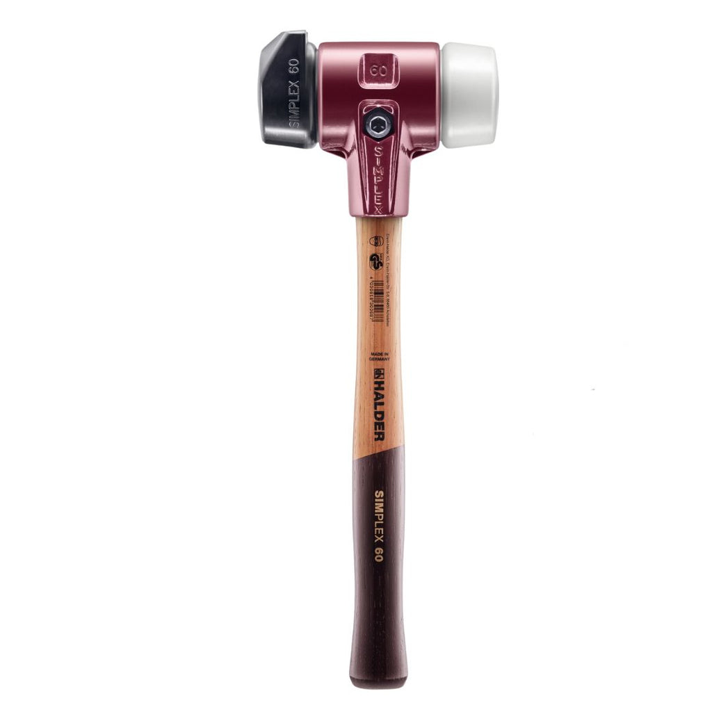 Halder | Simplex Mallet with Stand Up - 40cm Handle | Super-Plastic & Rubber