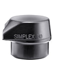 Halder | Simplex Mallet Stand Up | Black Rubber replacement face