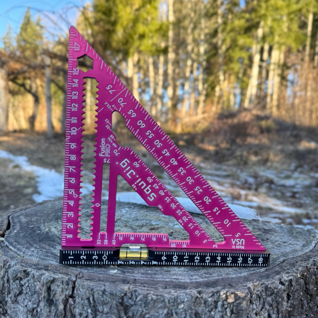 SquiJig | Fusion PRO 7.5 Inch Rafter square