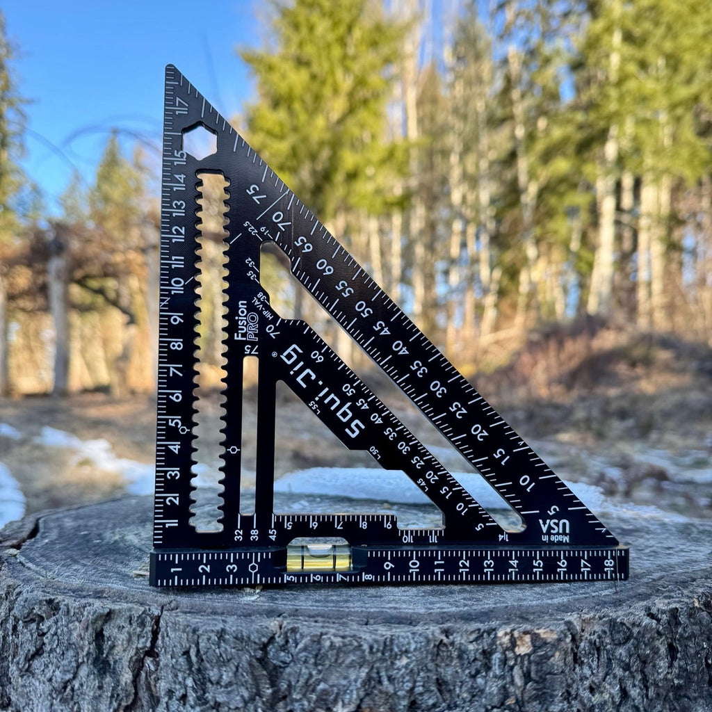 SquiJig | Fusion PRO 7.5 Inch Rafter square