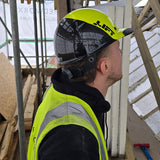 Lift Safety | DAX Carbon Fiber Cap Yellow & Black