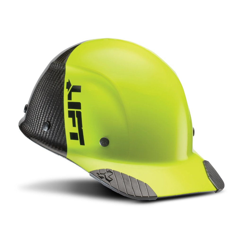 Lift Safety | DAX Carbon Fiber Cap Yellow & Black