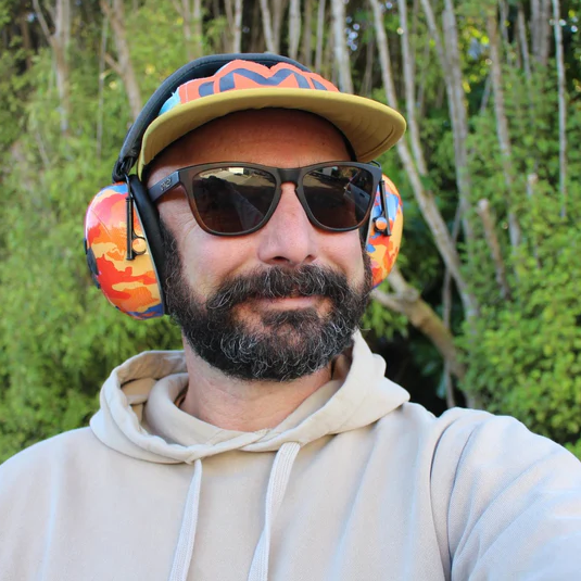 Mufftech | Orange Roughy Bluetooth Earmuffs